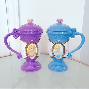 ✨Rapunzel 💜 & Cinderella💙 Disney on Ice snack cups✨
